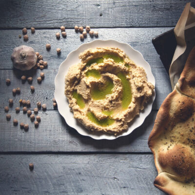 Garlic Lemon Hummus