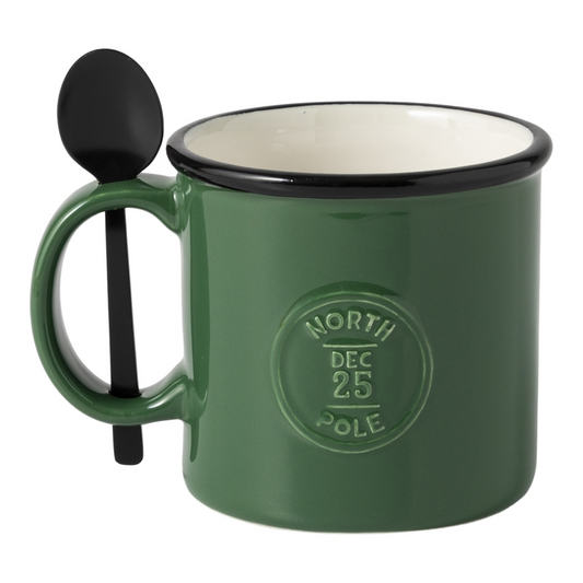 North Pole Mug with spoon