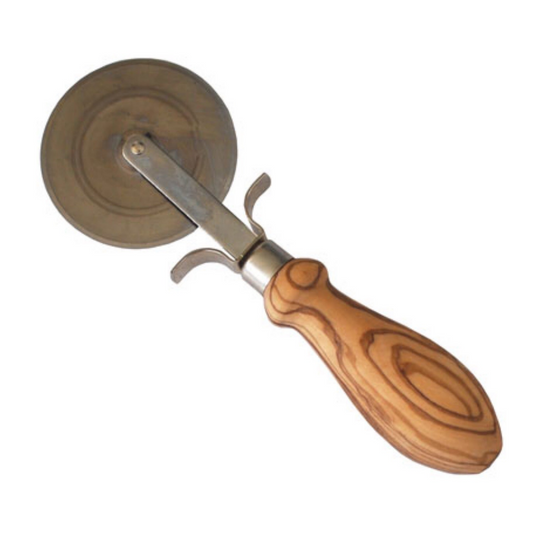 Olive Wood Pizza Cutter