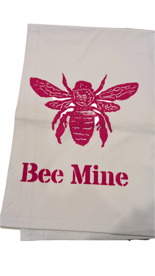 Bee Mine Flour Sack Towel