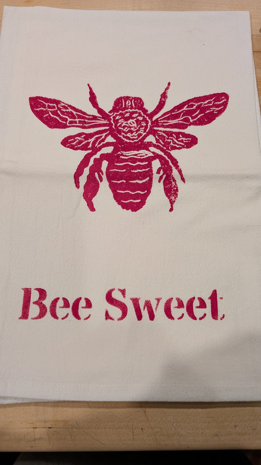 Bee Sweet Flour Sack Towel